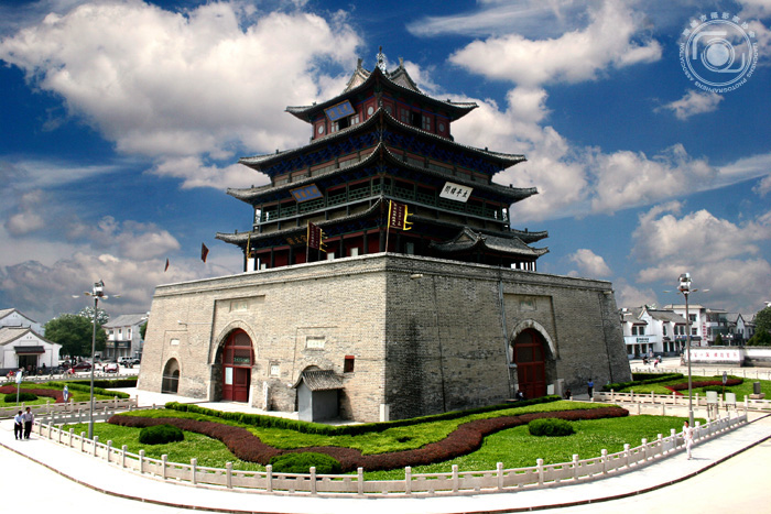古运河道，江北水城：光岳楼.jpg