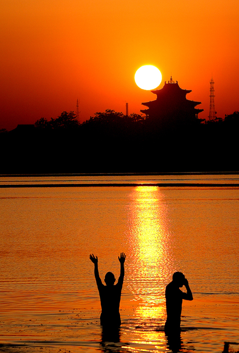 古运河道，江北水城：沐浴晨曦.jpg