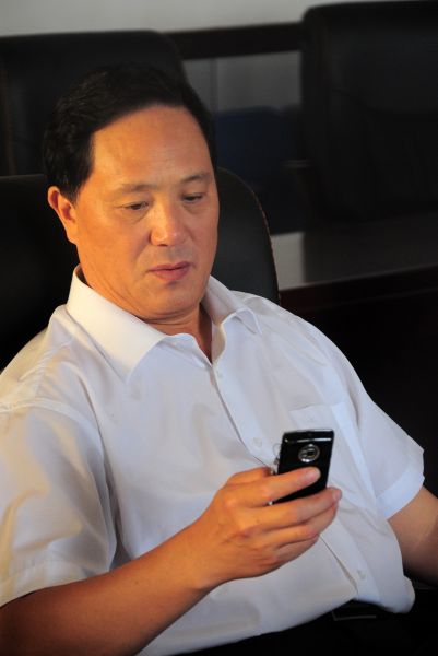电影：《幸福的小杨屯》演员：李一锋近照（扮演县委书记）.JPG