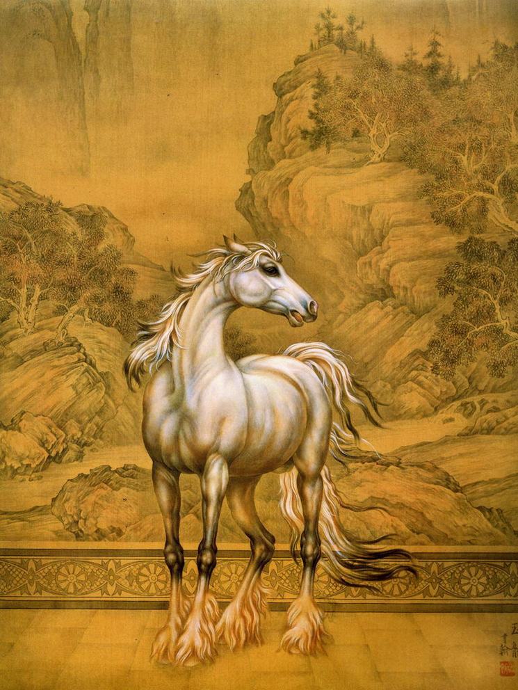 工笔画-乾隆八骏(02).jpg