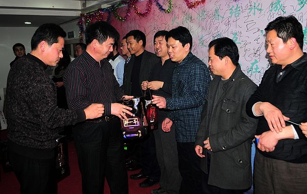 2013年2月23日，在济南工作的聊城籍老乡聚会现场。