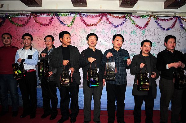 2013年2月23日，在济南工作的聊城籍老乡聚会现场。