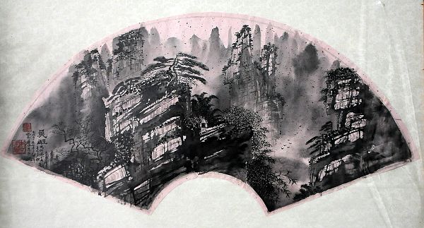 2013年3月6日，陶瓷雕刻绘画艺术家朱立民书画作品。 (2).JPG