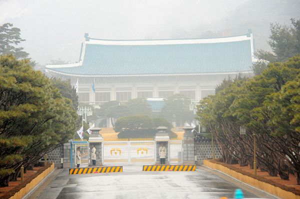 2013年1月23日，“神秘”的韩国青瓦台景点。.JPG