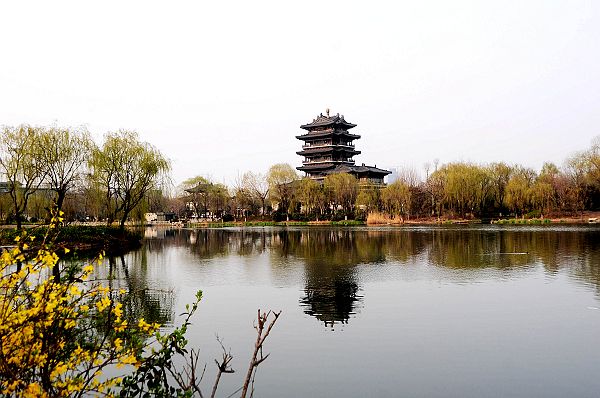 2013年3月23日，山东济南大明湖春意盎然 。 (7).jpg