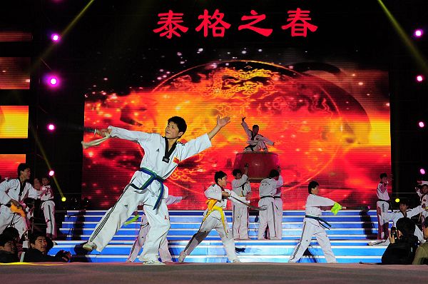 2013年3月30日山东省阳谷县举办的《泰格之春》文艺晚会上，山东歌舞剧院歌舞团、民族乐.jpg