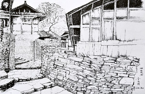 2014年2月13日，山东省茌平县钢笔画家李保强钢笔画作品集部分作品 。