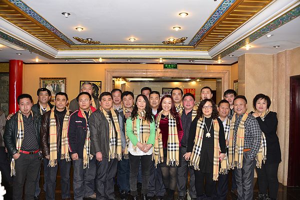 山东省茌平县黄酒厂厂长崔传勇携黄酒参加济南聊城籍老乡聚会纪实