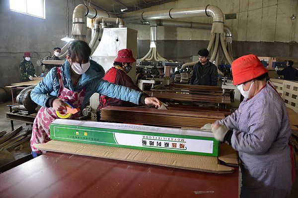 山东省茌平县凯瑞装饰材料有限公司生产车间