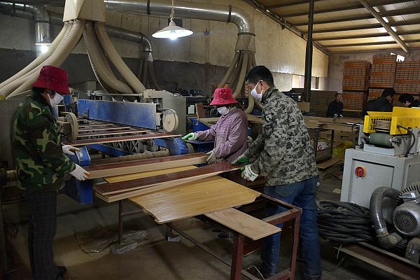 山东省茌平县凯瑞装饰材料有限公司生产车间