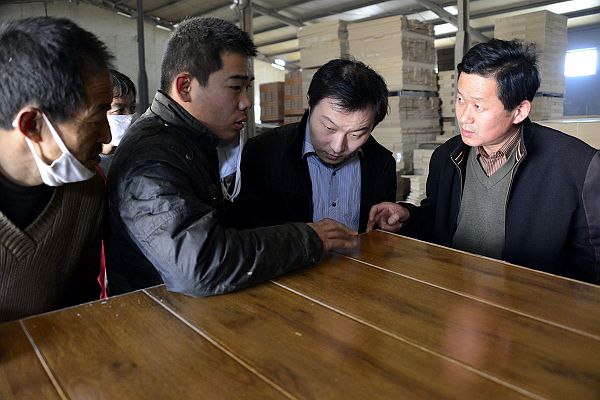 山东省茌平县凯瑞装饰材料有限公司生产车间