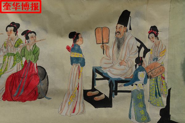 2014年9月22日， 今年89岁的山东省茌平县杜郎口镇张海子村老画家张宗源的绘画作品