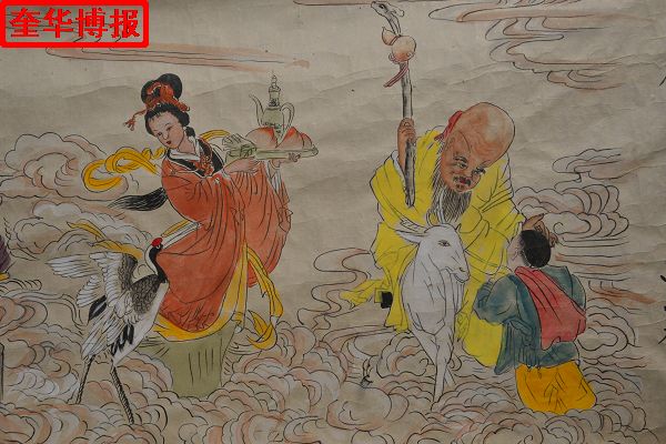 2014年9月22日， 今年89岁的山东省茌平县杜郎口镇张海子村老画家张宗源的绘画作品