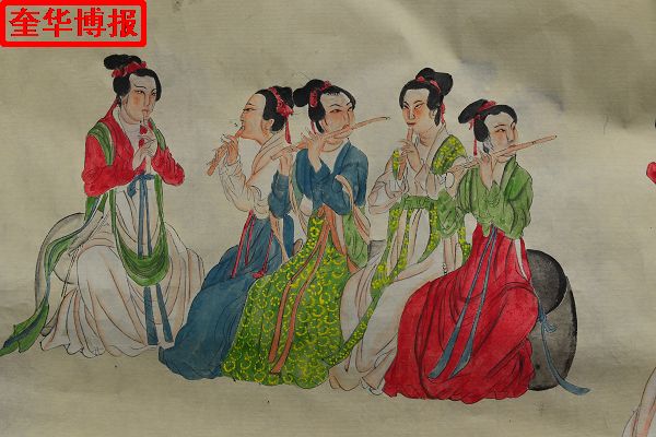2014年9月22日， 今年89岁的山东省茌平县杜郎口镇张海子村老画家张宗源的绘画作品