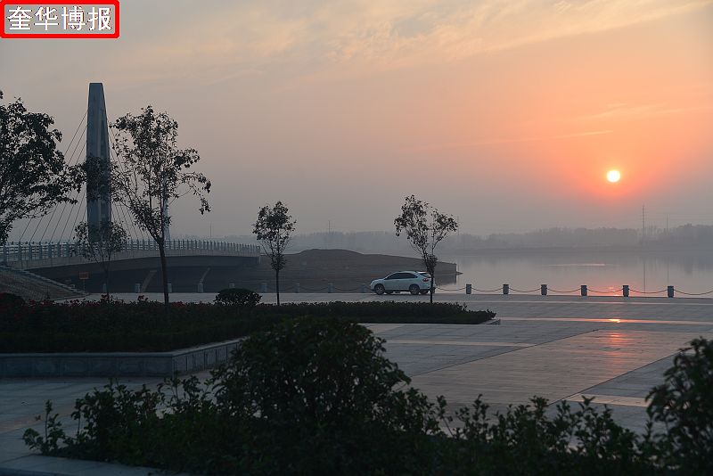 夕阳无限好尽在茌平金牛湖