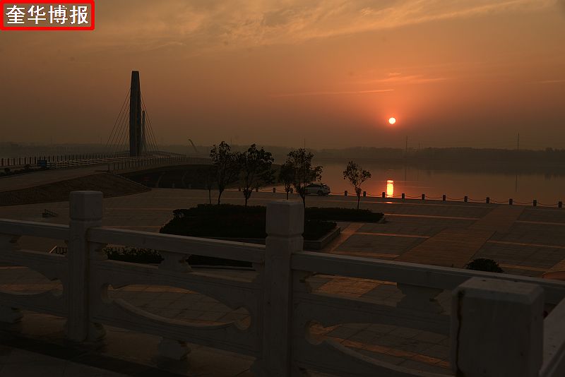 夕阳无限好尽在茌平金牛湖