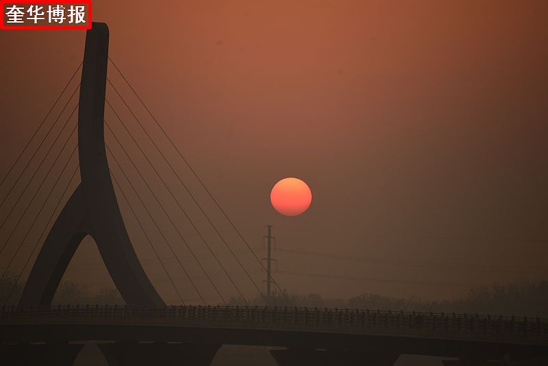 夕阳无限好尽在茌平金牛湖