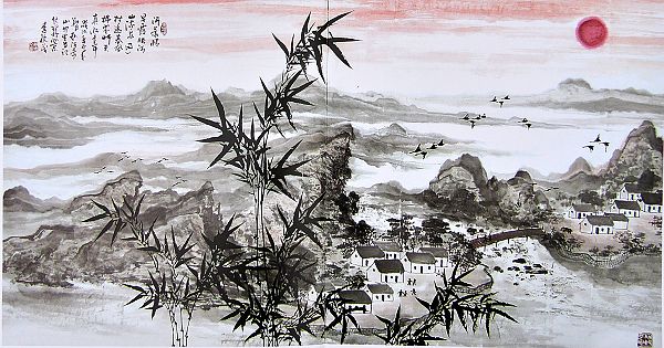 奎华播报：李德茂墨竹书法作品选