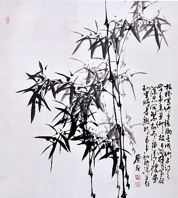 奎华播报：李德茂墨竹书法作品选