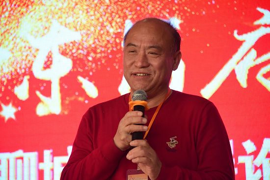 2018年3月11日，在山东青岛的聊城籍同乡团拜发展论坛现场。