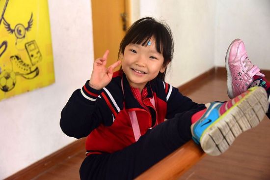 2018年3月23日，山东省茌平县翰林幼儿园小朋友毕业前“探班”民族小学活动现场。