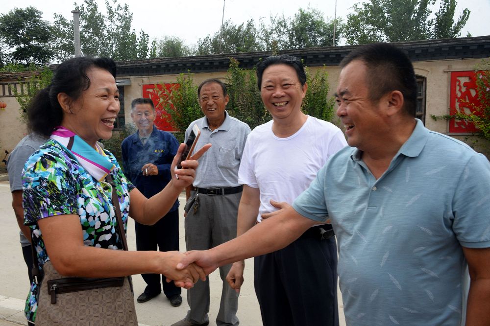 2018年9月16日，住山东省茌平县肖庄镇许庄村知识青年回“家”活动现场。.jpg