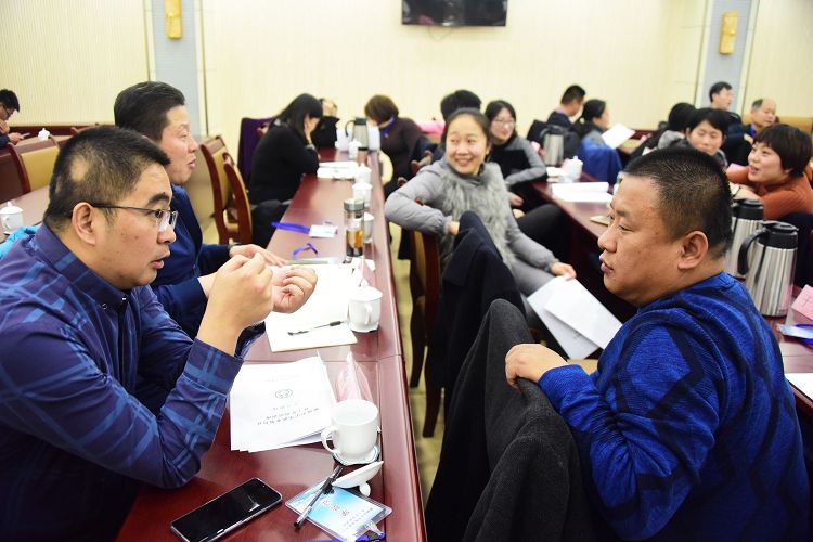 2018年12月5日，山东省聊城市首届中华职业教育社骨干社员培训班现场。 (7).JPG