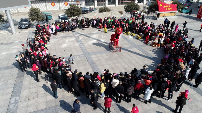 2019年春节期间山东省茌平县振兴街道前曹村春节文化活动现场。 (22).JPG