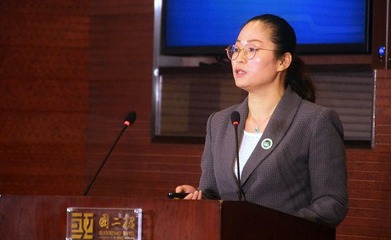 2019年4月25日，山东省地理标志产业协会会长孙明香在2019中国知识产权保护高层论坛上。 (4).JPG