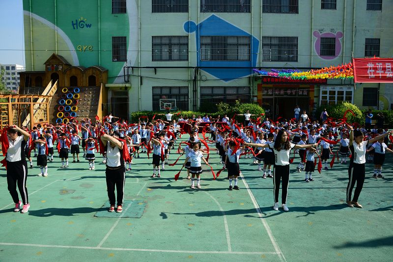 2019年6月10日，茌平县翰林幼儿园“国际文化交流日”活动现场。 (19).JPG