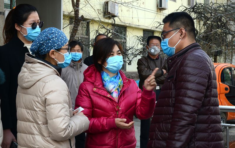 2020年2月20日，山东省茌平区人民医院为杨华、赵冲同医生援助武汉送行现场。 (12).JPG