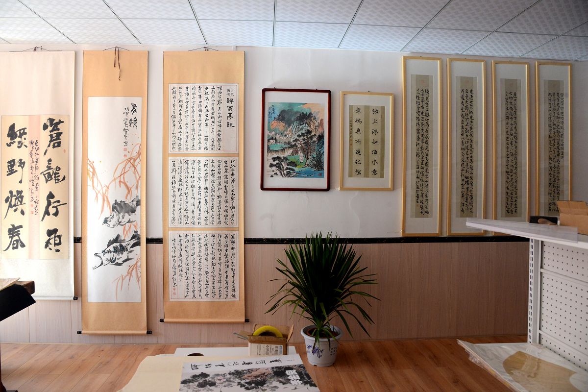 2020年12月13日，山东省聊城市茌平区紫田书画院开业现场。 (9).JPG