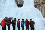 银装素裹 冰雪世界----沸腾的天井湾我们来了
