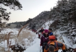雪后踏昆嵛 那山和那人